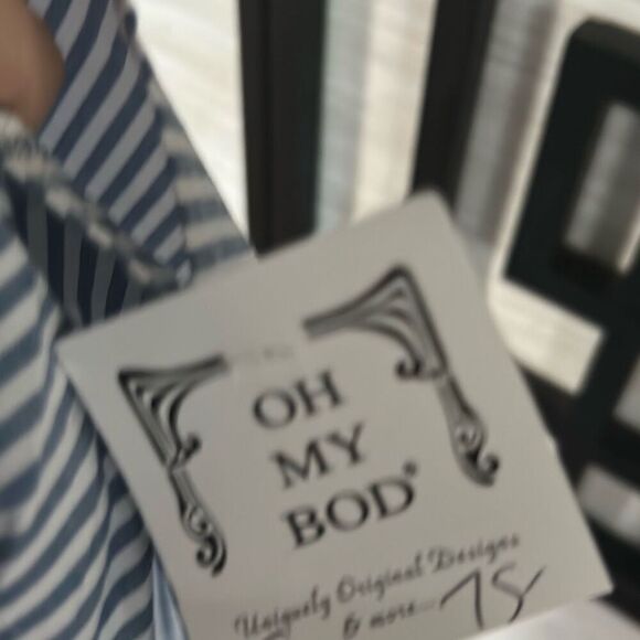 Eileen Fisher Navy silk textured jacket 3/4 sleeves M - Picture 6 of 6